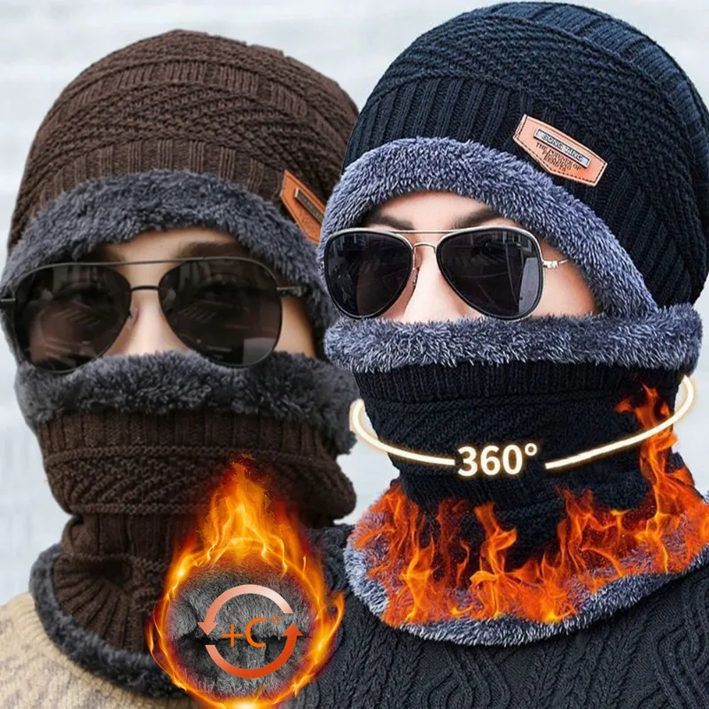 gorros-de-la-de-inverno-com-cachecol-de-fleece-toucas-quentes-e-grossas-de-pelucia-toucas-de-la-tricotadas-para-homens-e-mulheres-protecao-contra-o-frio-para-ciclismo-e-esqui-ao-ar-livre-mascara-de-pescoco-e-chapeu