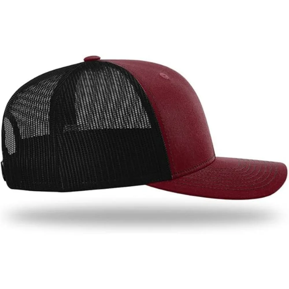 Structured 6 Panel Snapback Hat with Multipacks, Classic Trucker Cap Style for Everyday Wear