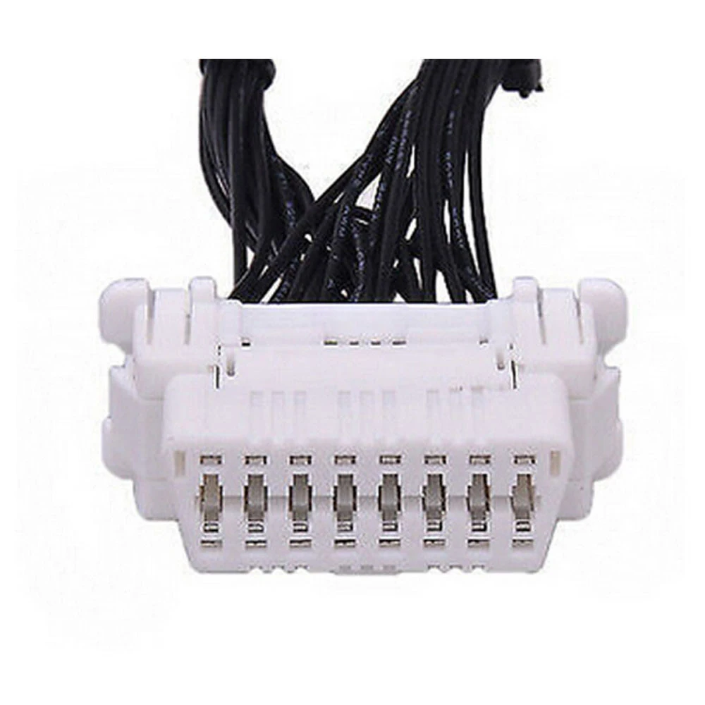 16 Pin OBD2 OBD 2 Splitter Extension Cable One Male To Two Female Y Cable OBD2 Splitter OBD2 Extension for Icar3 ELM 327