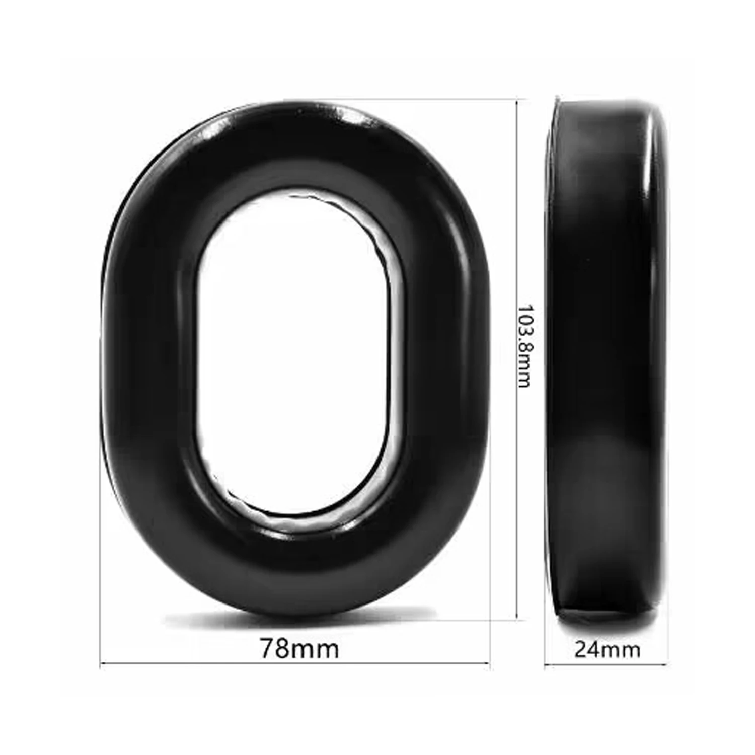 ジェルイヤーパッド イヤークッション デビッドクラーク H10 シリーズ航空スポーツ電子イヤーマフ用 優れた弾性で聴覚を保護