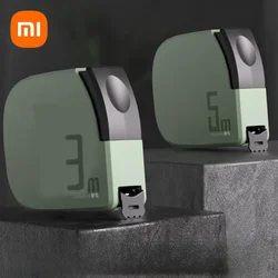 Xiaomi-Mini cinta métrica de acero de alta precisión, regla retráctil, herramientas de medición para carpintería, 3M, 5M