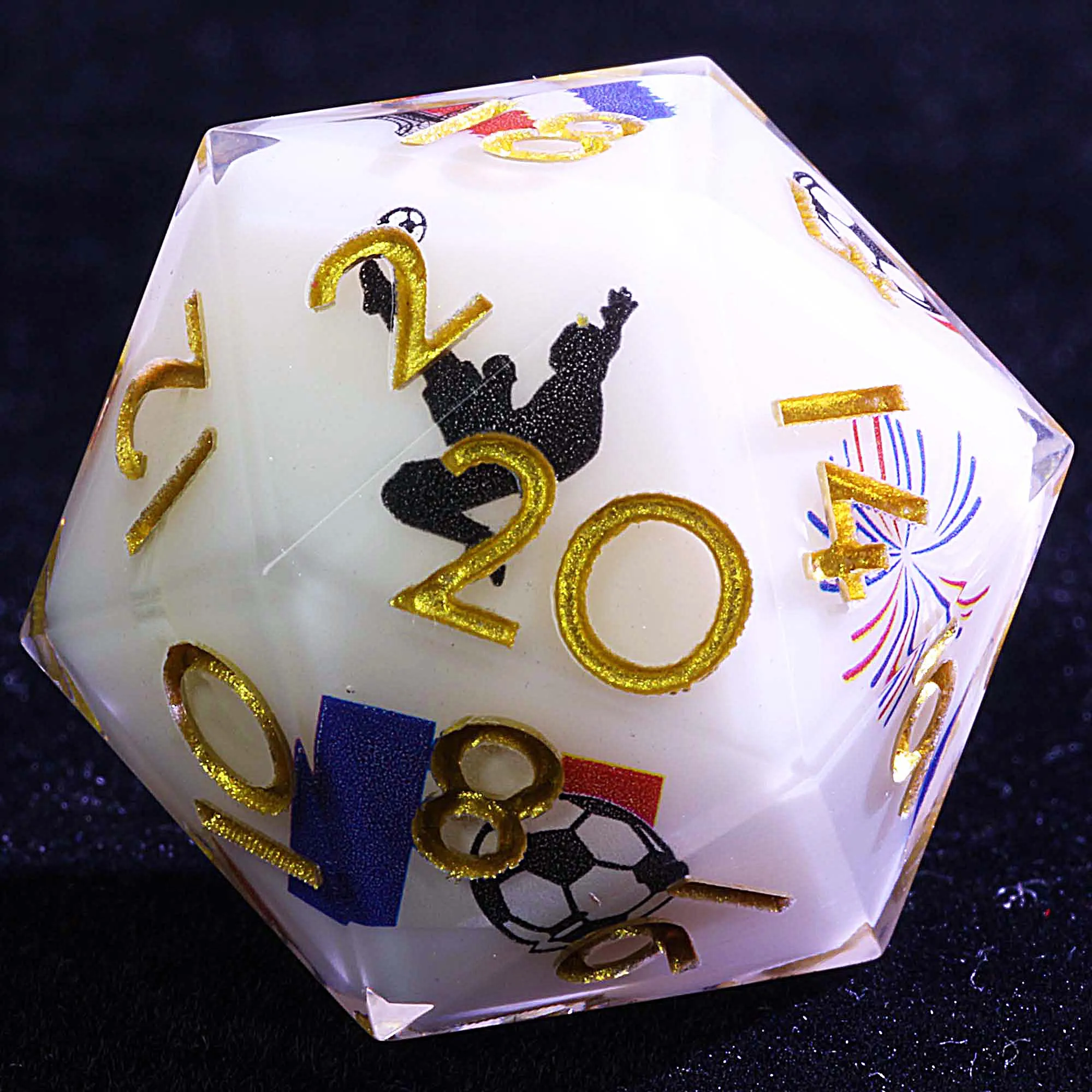 9 Football DD Dice Sets Soccer France