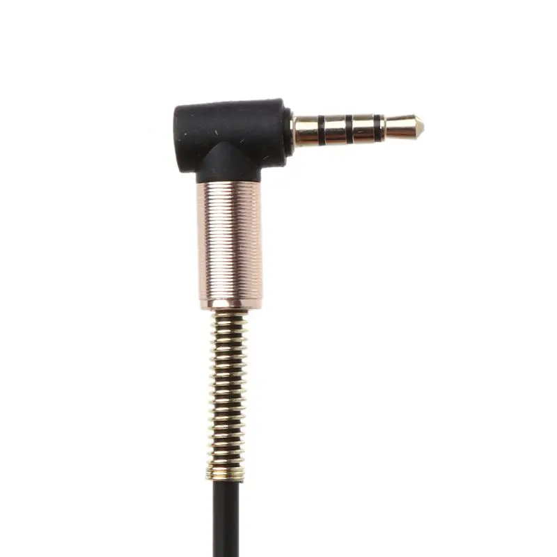 90 องศา 4 POLE 3.5mm ชายหญิงสำหรับ Samsung IOS สมาร์ทโฟนแท็บเล็ตแล็ปท็อปหูฟัง 3.5 มม.