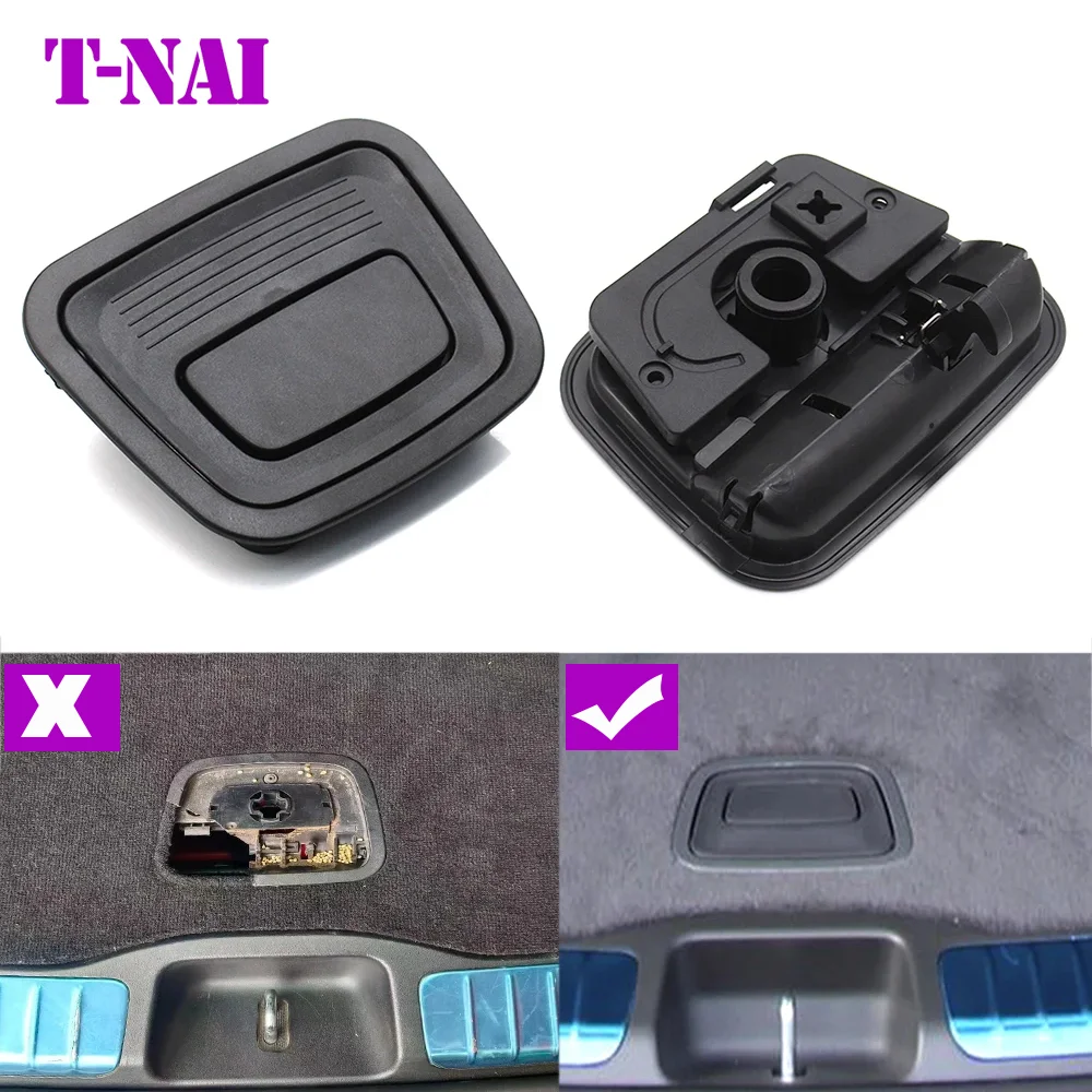 Rear Luggage Trunk Boot Mat Floor Carpet Switch Latch Handle For Mercedes BENZ CLA A B C GLA GLB Class W117 W176 W177 W156 W246