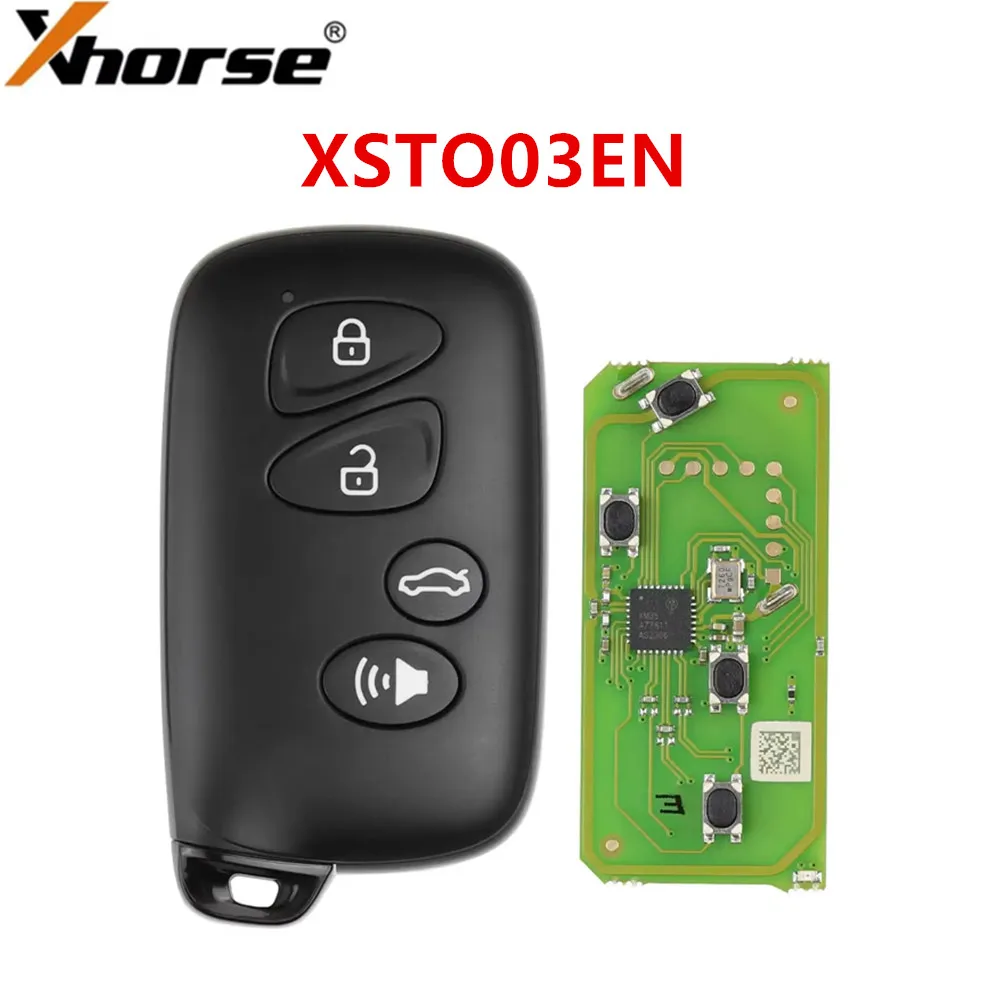 1/3/5PCS XHORSE XSTO03EN XM38 for To-yota Style Universal Smart Key 4 Button