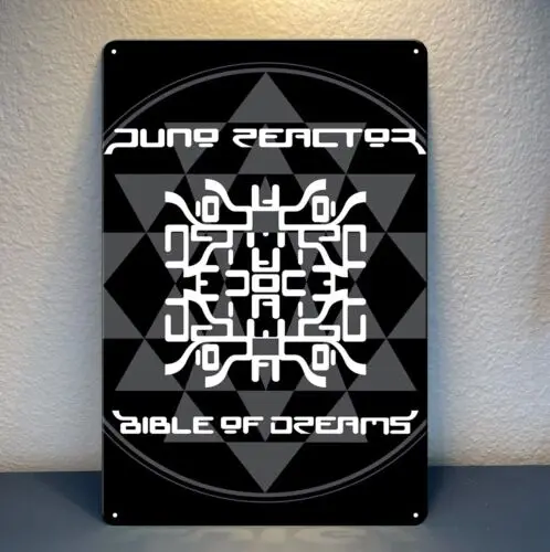 Juno Reactor Psychedelic Goa Trance Music Metal Poster - Sign - 20x30cm good sign sign