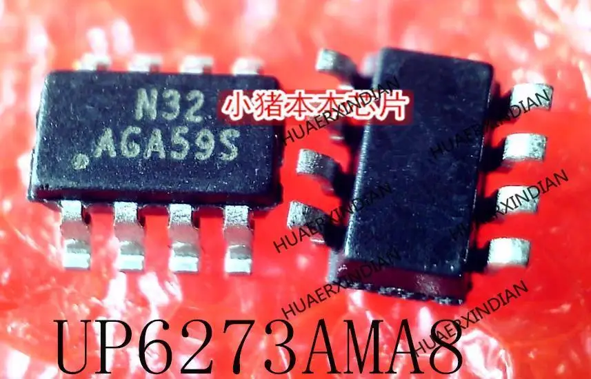 جديد الأصلي UP6273AMA8 UP6273 الطباعة N32 AGA59S AGAS9S SOT23-8 في الأسهم