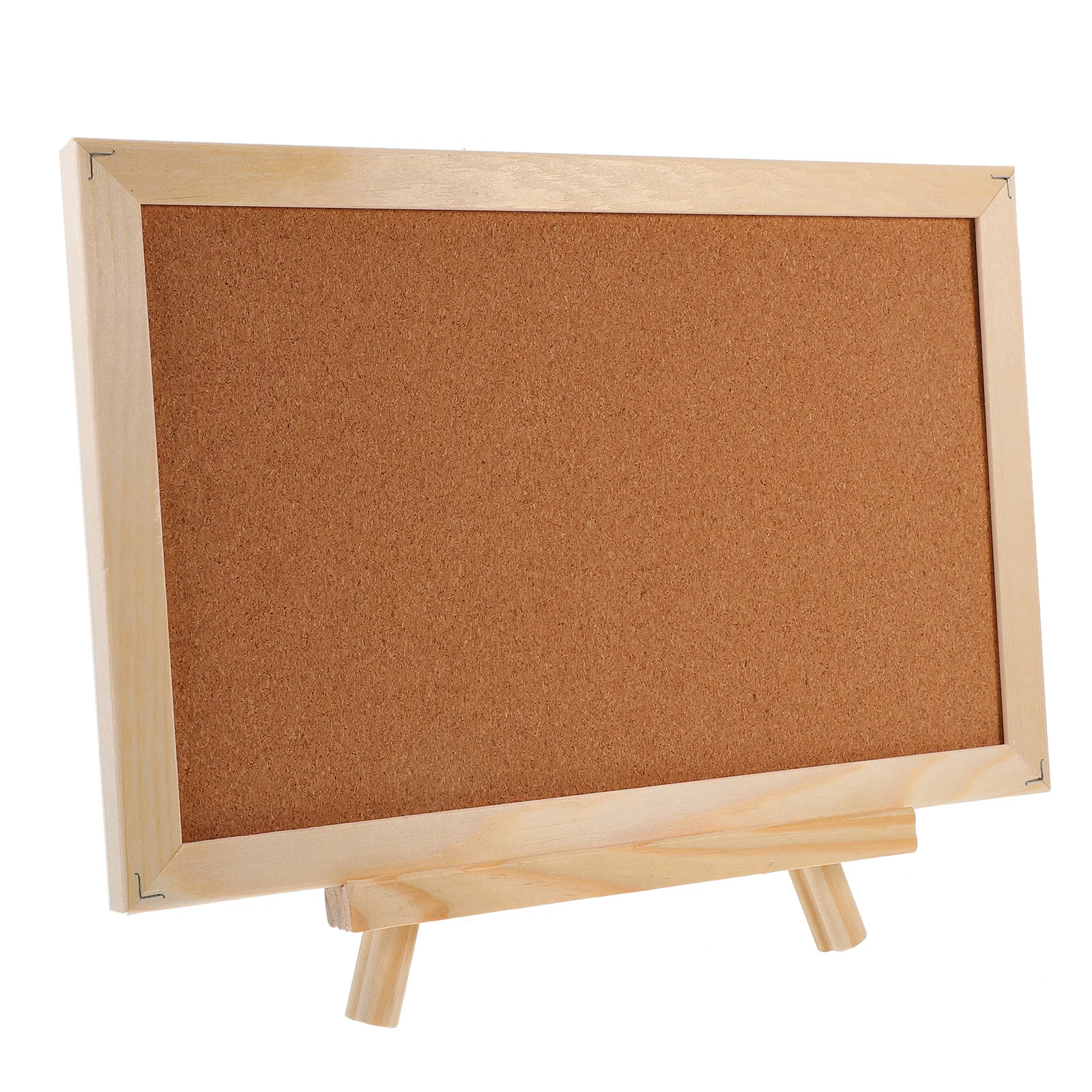 Framed Cork Large Wooden Frame Home Message Cork Bulletin Board Display Pin Board For Notes Photos Notice Organizer
