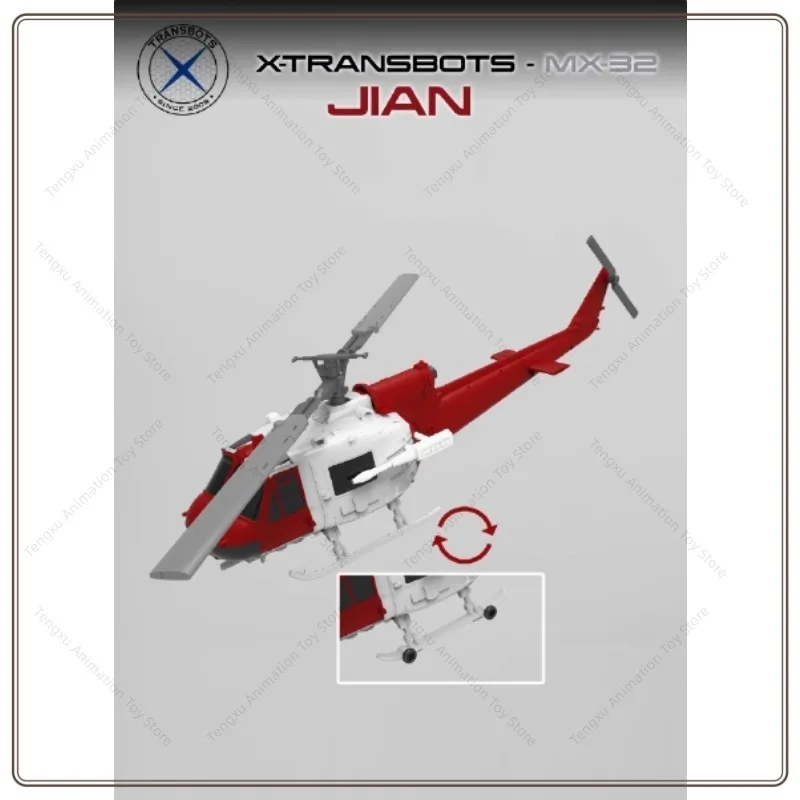 【Rivendo presto】Giocattoli trasformati Giocattolo X Club Patronus Combinazione di elicotteri Lama MX-32 Combinazione di spadaccini Modello di diamante