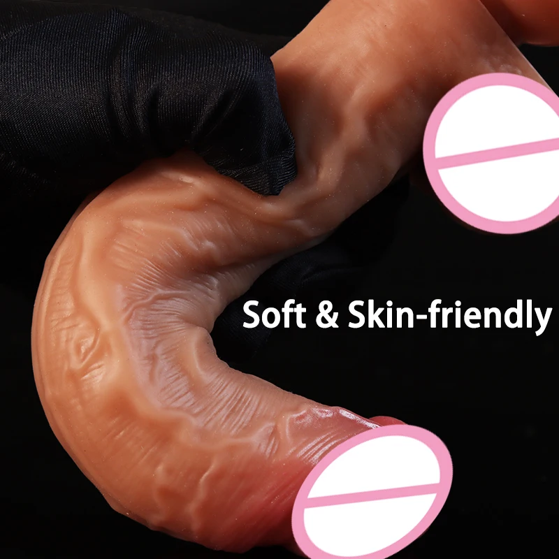 واقعية سيليكون كبير القضيب سوبر ضخمة دسار لعبة الجنس للنساء دسار مع حشفة سميكة ريال دونغ قوية شفط كأس قاسية الديك #6