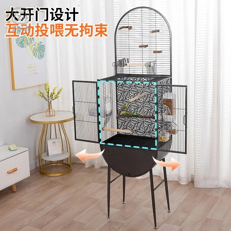 Large Villa Bird Cage for Parrots Cockatiels Lovebirds and Other Small to Medium Birds Suitable for Indoor Outdoor Use All