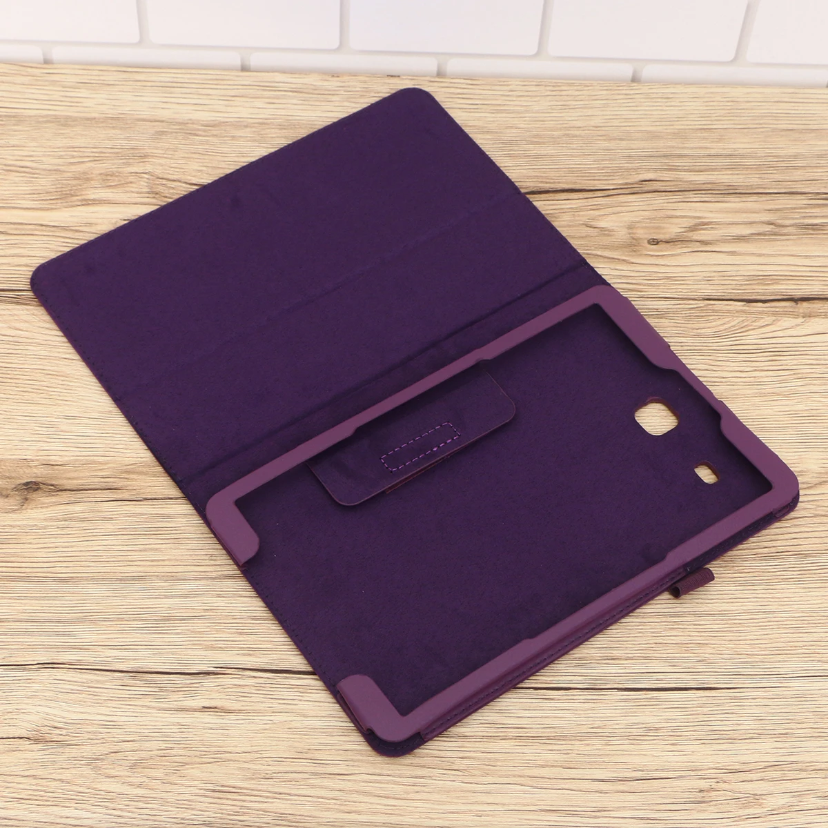 

Slim Folding Tablet Cover Concise Commercial Style Premium PU Cover Case Lightweight Proof for 9.6 Inch T560/T561 (
