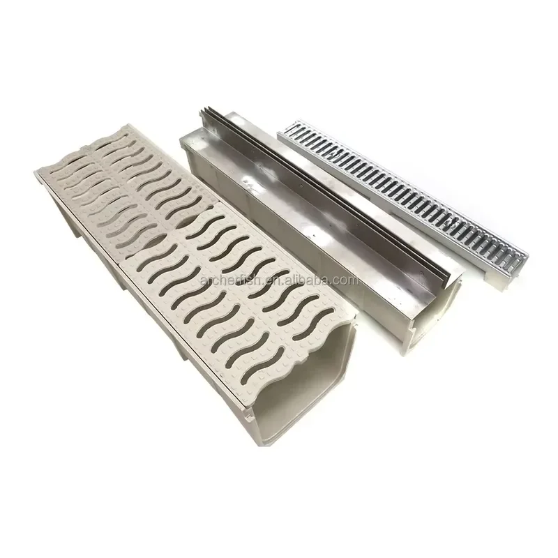 Durable Plastic Rain Gutter System Smooth Interior Wall Design For Garden Villa Hospital Commercial Plaza Waterproof Drainage