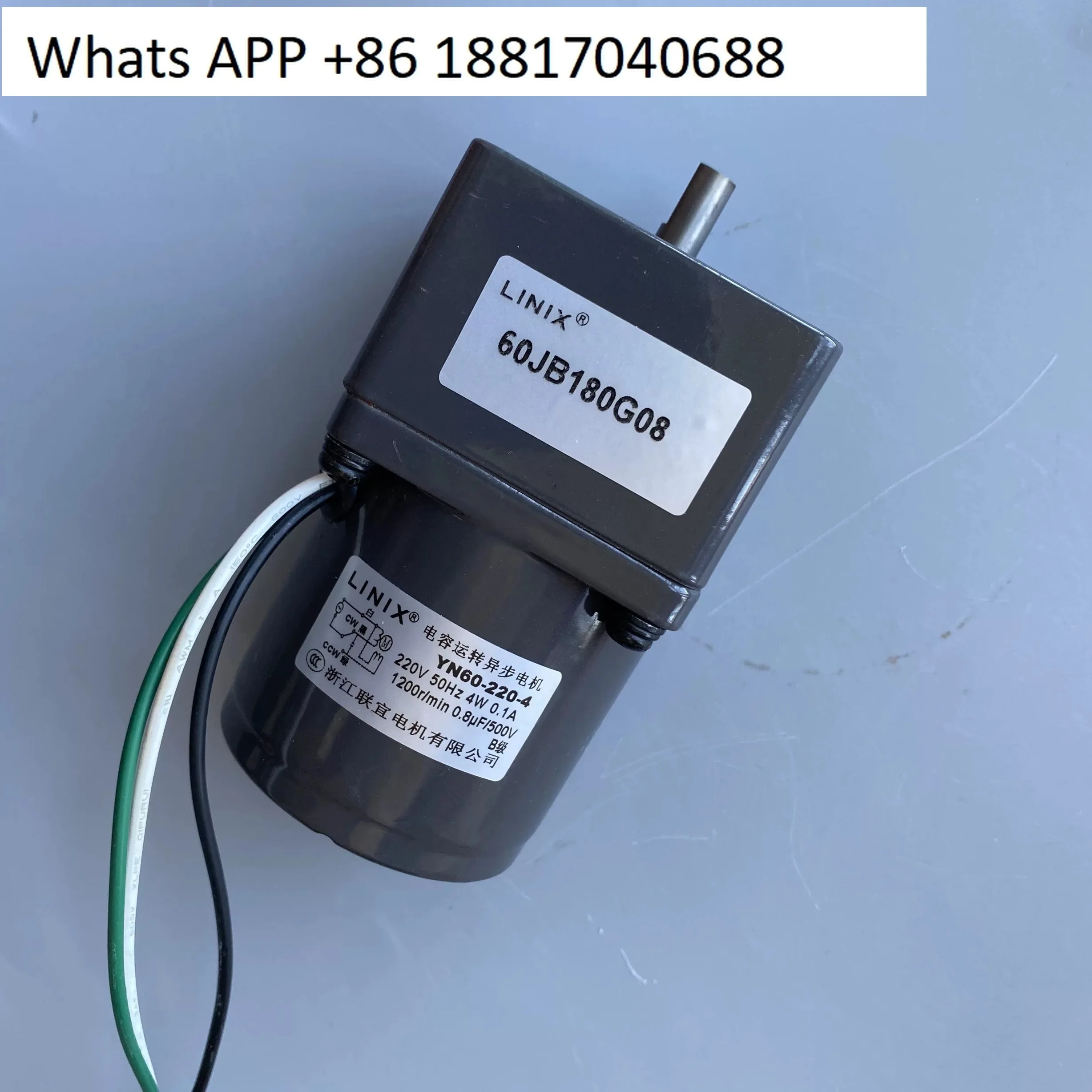 LINIX 60JB180G YN60-220-4 220V 50Hz 4w 0.1A electrical machinery