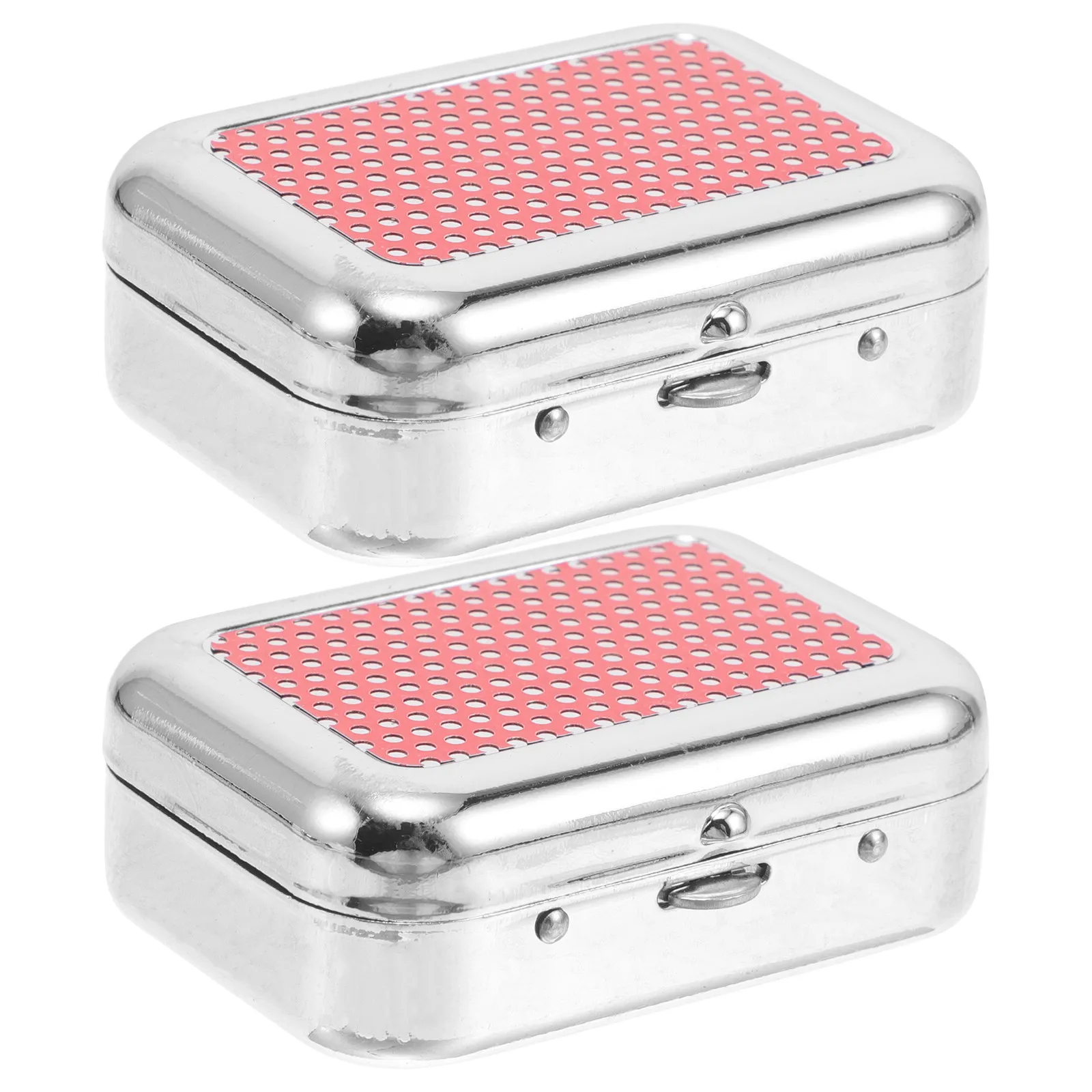 2 Pcs Chirstmas Present for Husband Bucket Ashtray Unbreakable Cigarette Snuffer Outdoor Holder Car
