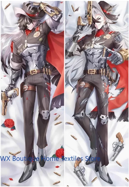 Anime Honkai: Star Rail Boothill Sexy Dakimakura Hugging Body Pillow Case Otaku Pillowcase Cushion Cover