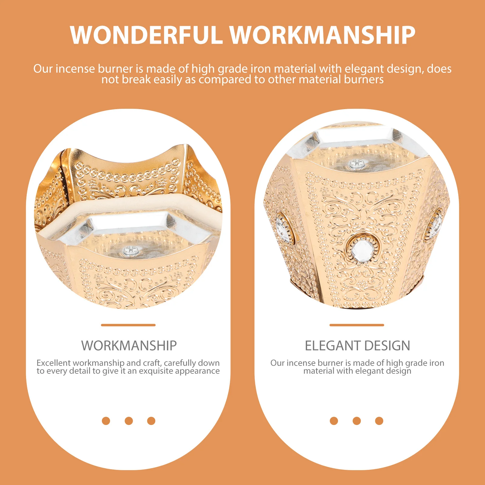 

1pcs Electric Incense Burner Retro Iron Art Craft Vintage Desktop Decor For Bedroom Living Room Aromatherapy Relaxation Gift Eu