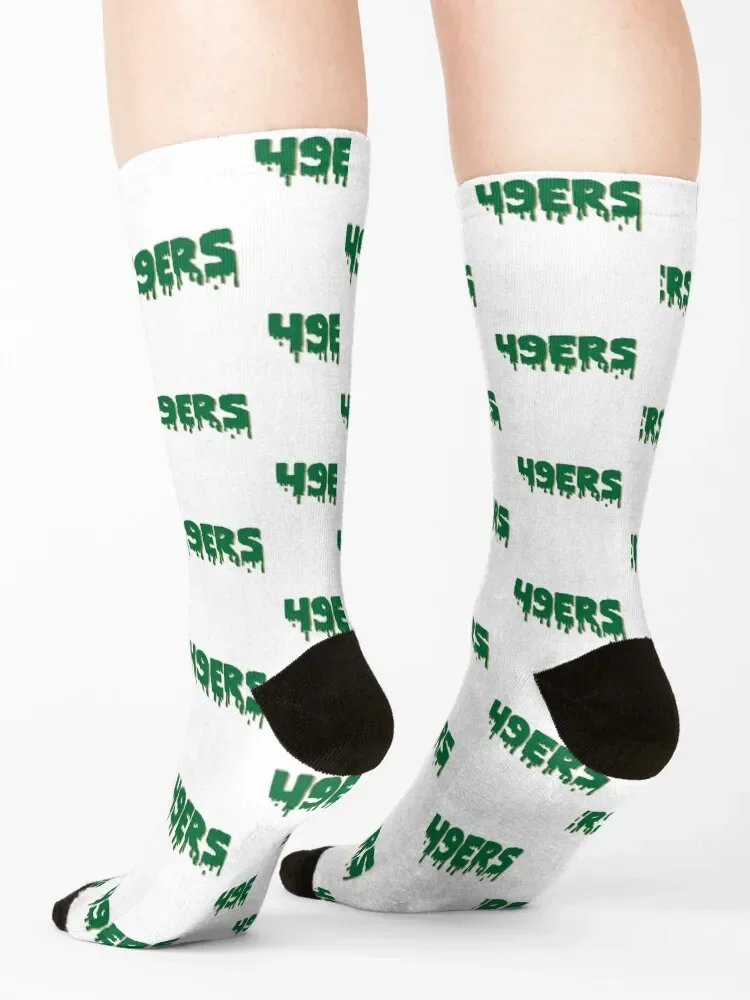 49ers UNC Charlotte Socks أحذية الشتاء الثلوج الذكور الجوارب النسائية #4
