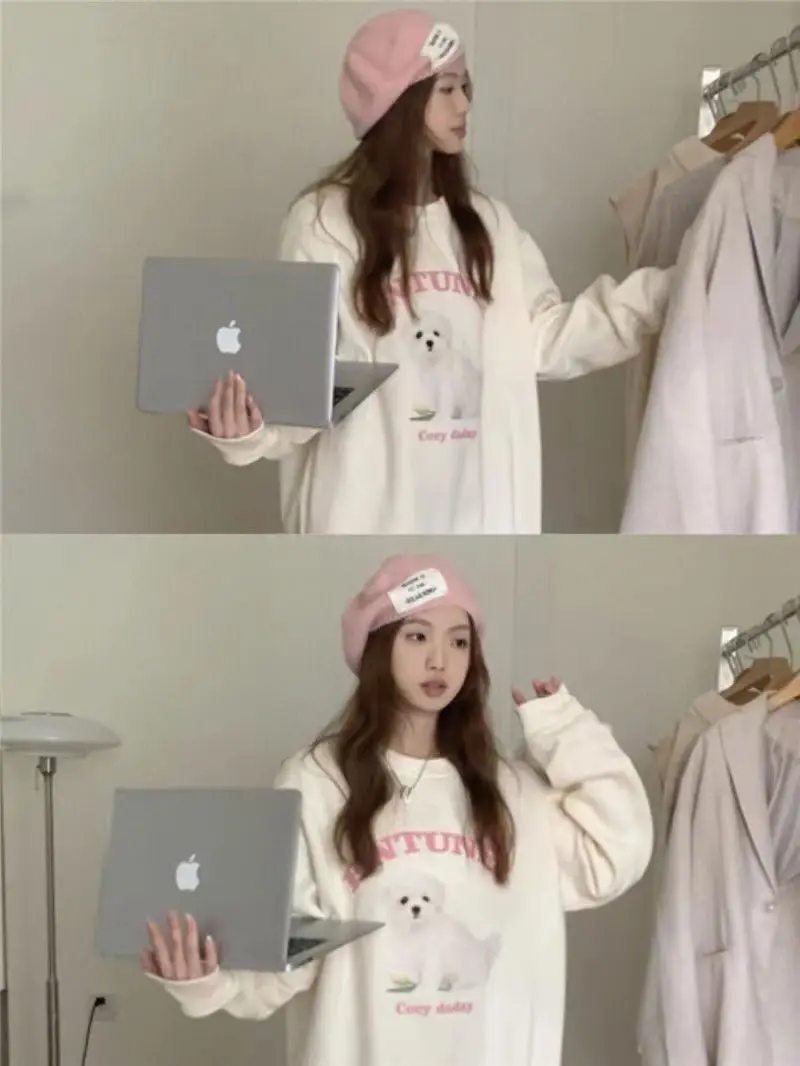 

Женские толстовки, осенние топы, коричневые, желтые, с карманами, с карманами, нежные девушки, сирчато-зеленые кружева, молодые, с рюшами, серое волокно с надписью