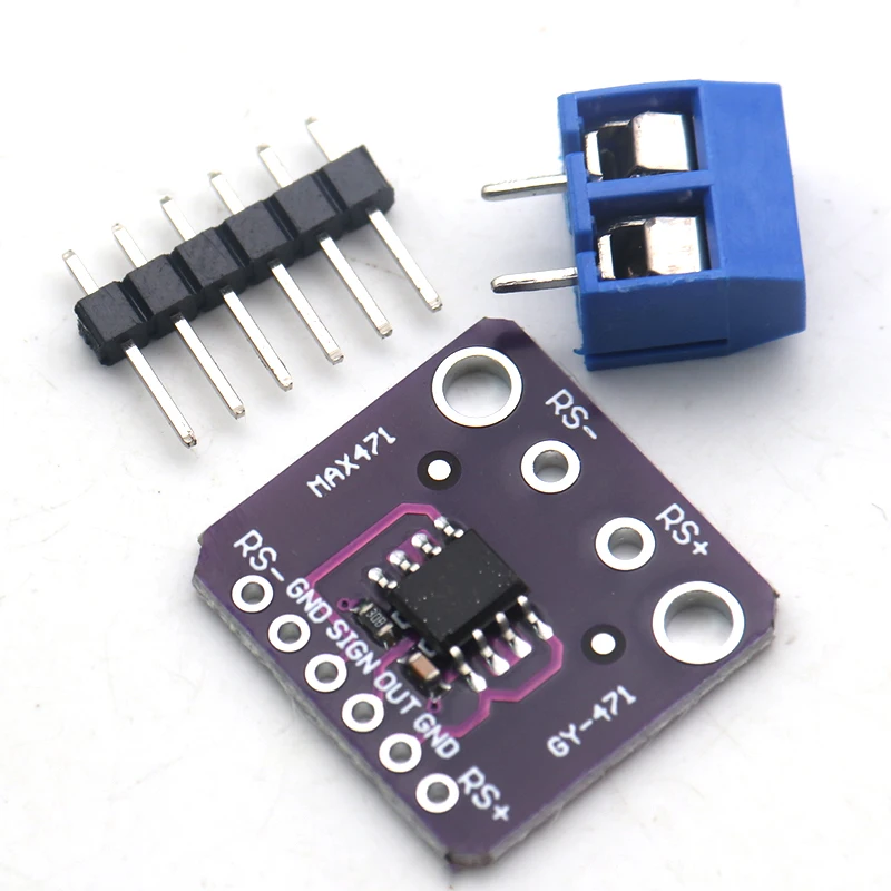 GY-471 MAX471 3A Módulo Sensor atual, consumir detecção de corrente, Arduino DC 0 -30V