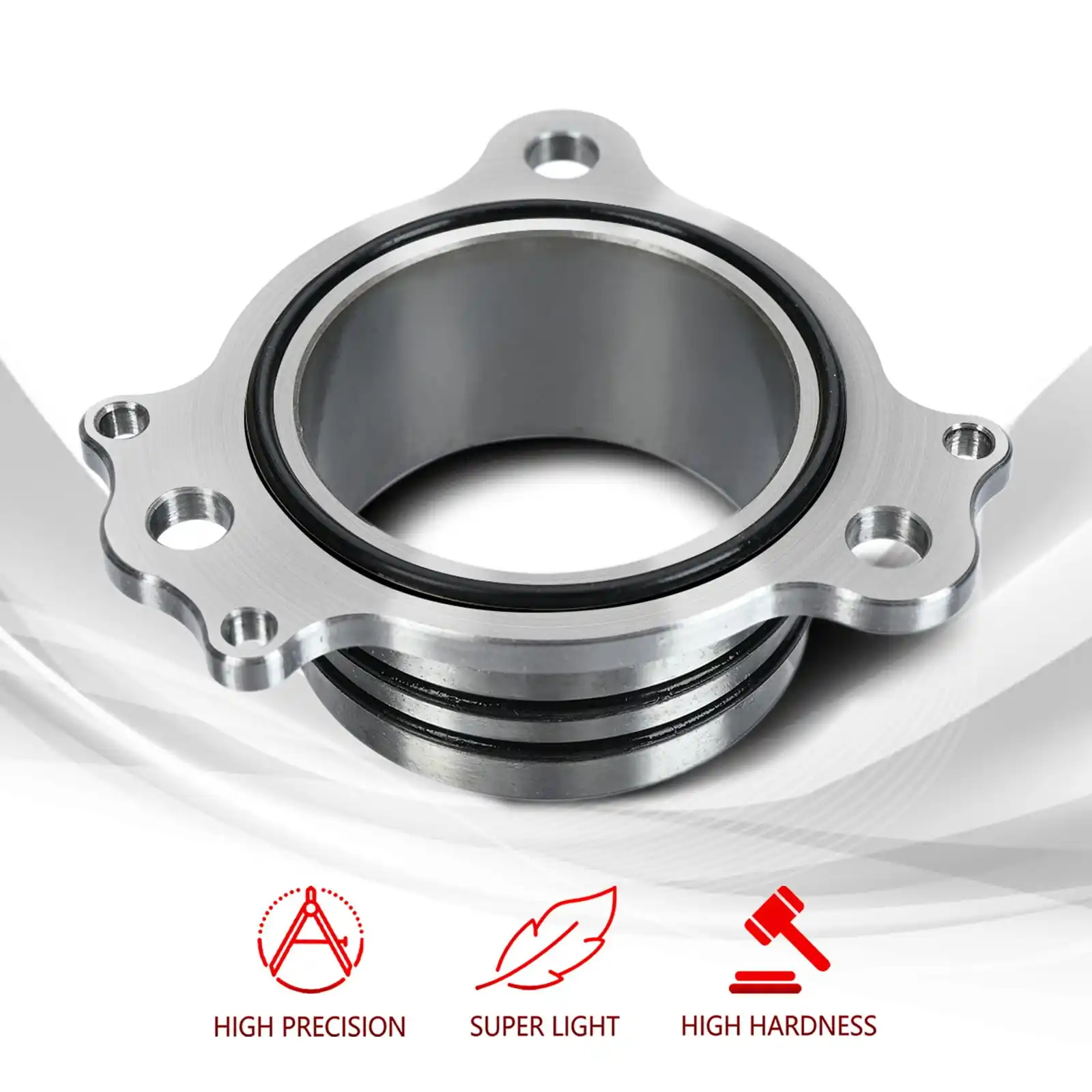 Junta tórica para motocicleta, colector de escape sin fugas para Honda CR125 (1990-2002), accesorios, herramientas de repuesto de Motor HondaCR125