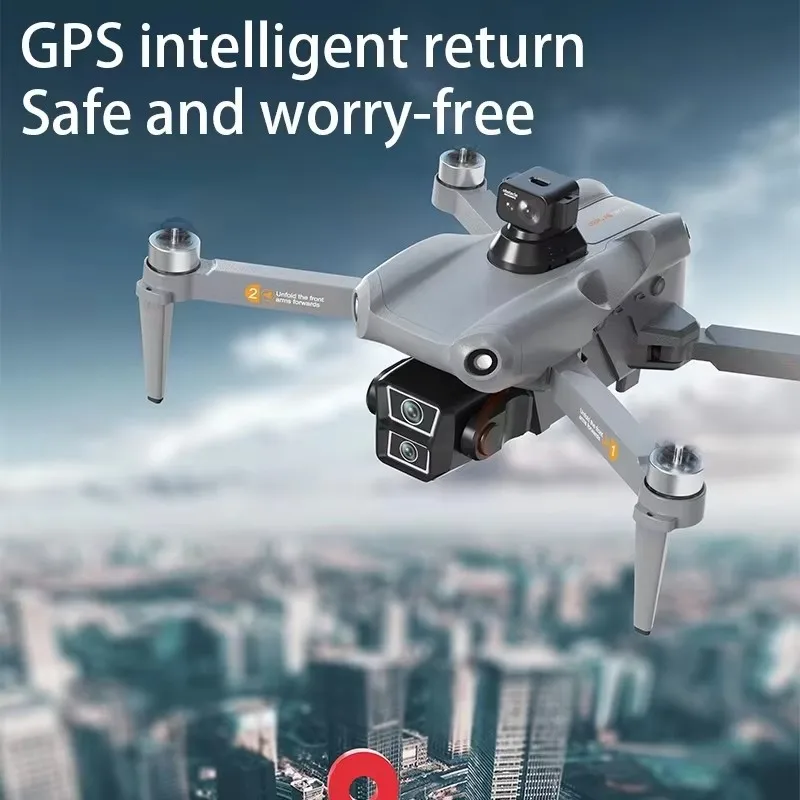 L300 Ultra Drone Professional 4K كاميرا عالية الدقة واسعة الزاوية 5G GPS Wifi FPV 3-Axis EIS RC Dron 360 ° ألعاب كوادكوبتر لتجنب العوائق #4