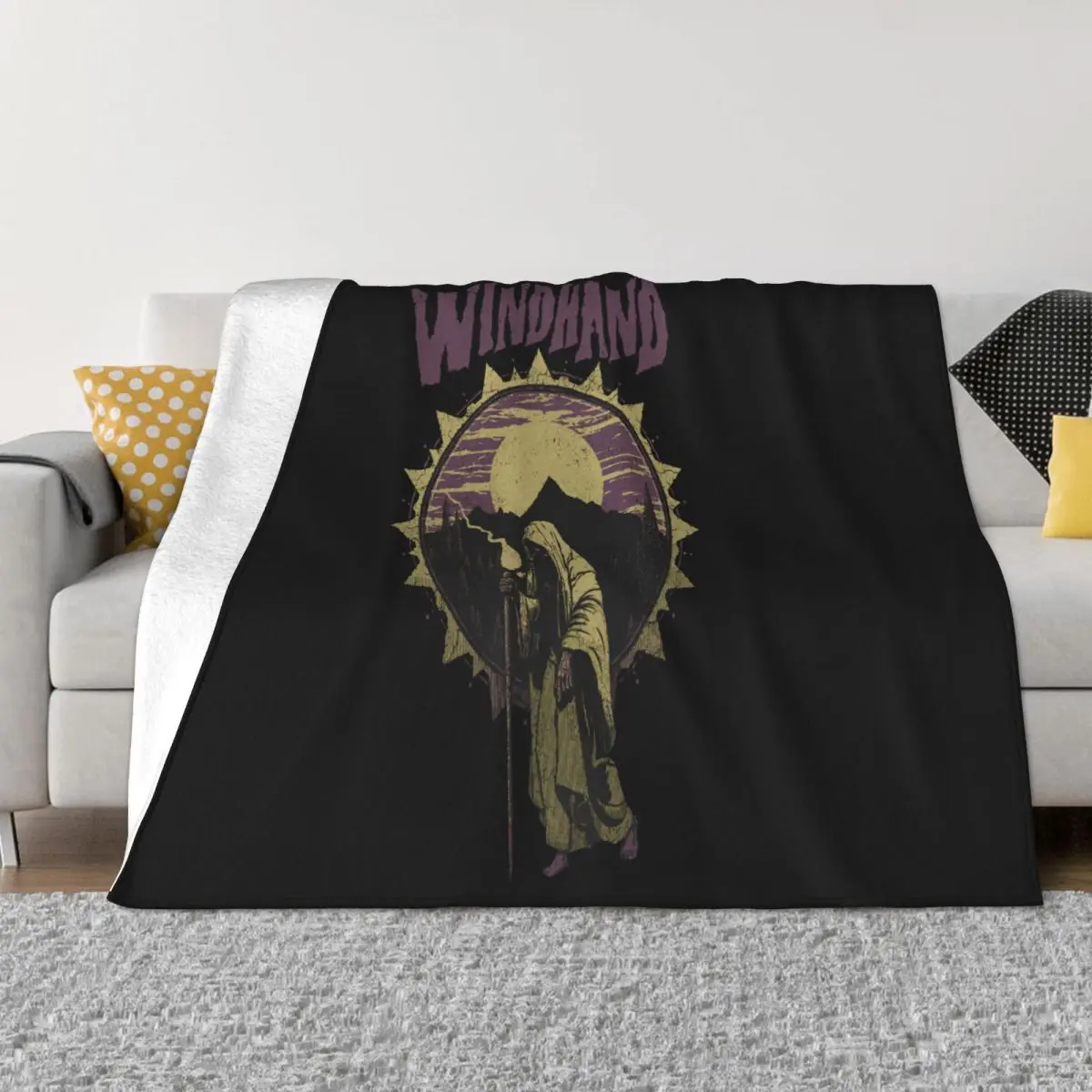 Windhand Pilgrims Rest New Relapse Records Ts4557 Simple Kawaii Kawaii Customized Streetwear Throw Blanket