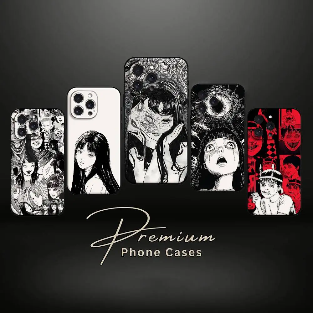 Junjis Ito Horrors Trendige Handyhülle für iPhone 17/16/15/13/14 Pro Max/ 11Plus/X/Xr/Xs Max/12mini