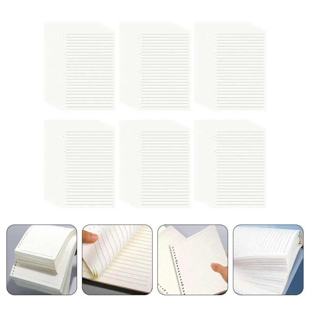 loose-leaf-notebook-refill-paper-thick-smooth-writing-lined-notepad-refills-for-planner-binder-journal-study-office-home