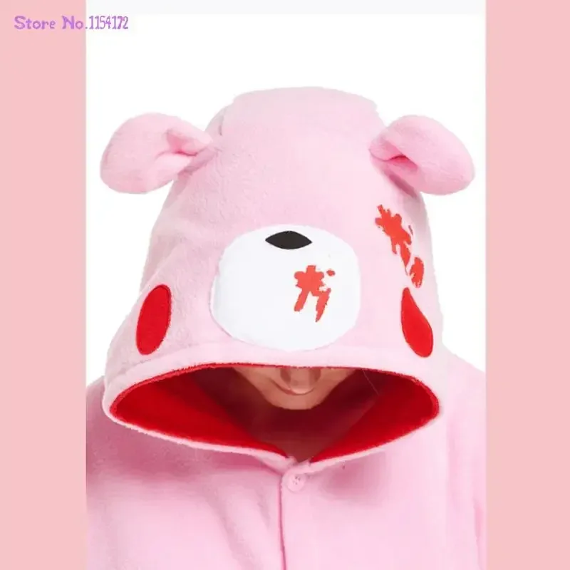 성인 남성 여성을위한 qq38 양털 Onesies 원피스 멋진 정장 만화 동물 코스프레 의상 파티 우울한 곰 Kigurumi 잠옷
