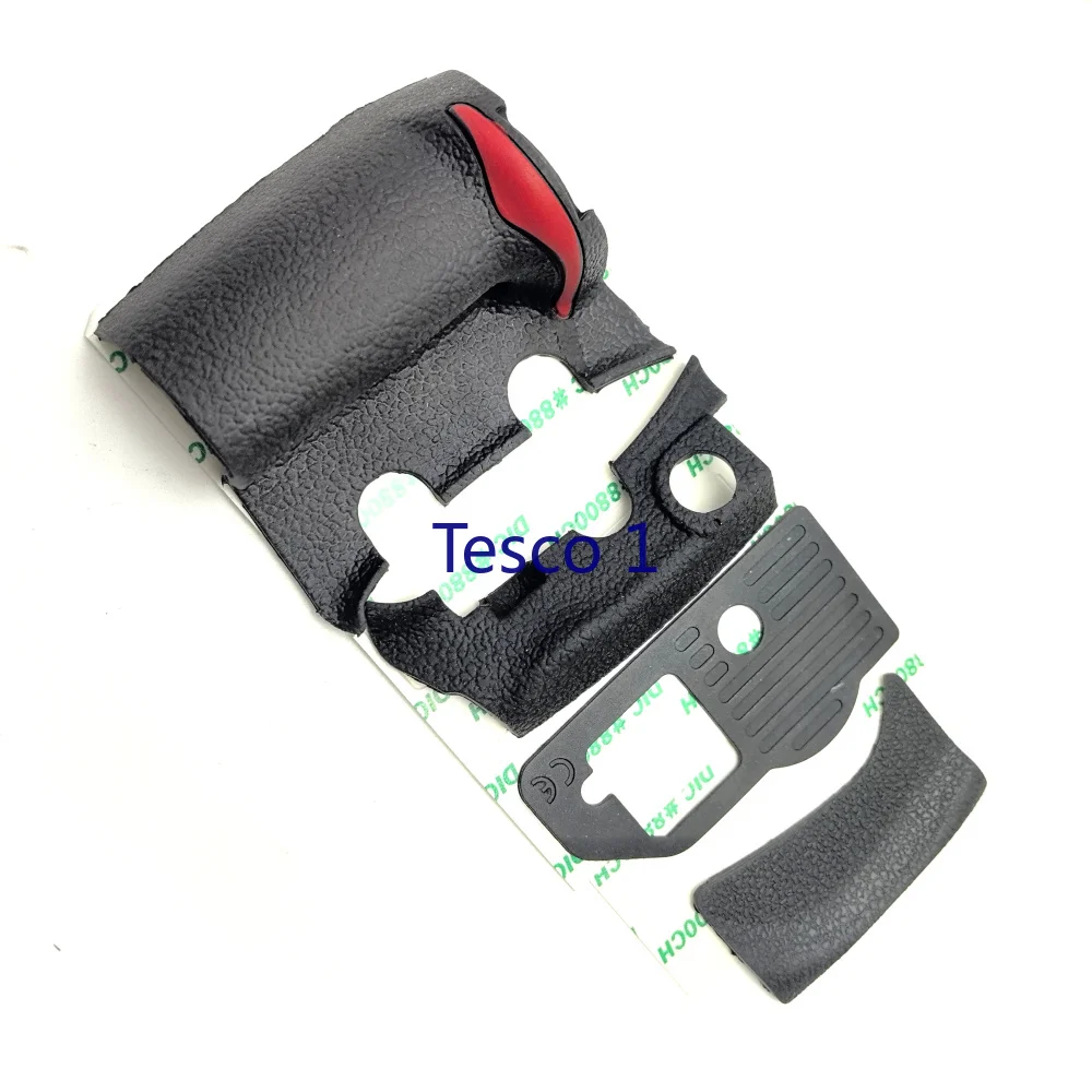 NEW A set of Digital Camera Body Rubber Shell (Grip +bottom +thumb+Side) Cover Leather For Nikon D300 Repair Part + Tape