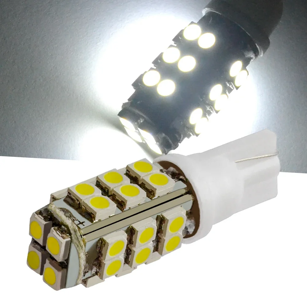 

500pcs T10 1210 Wedge Lamp Bulb 3528 28 SMD 168 194 W5W Car LED Light Clearance Lights DC 12V