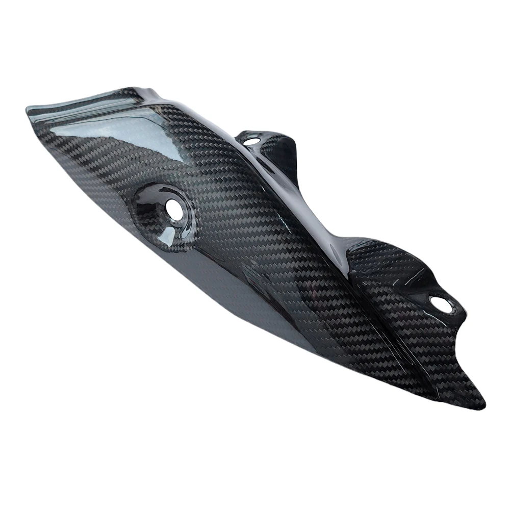 Carbon Fiber Motorcycle Exhausts Pipes Protection Cover for Kawasaki ZX-10R ZX-10RR 2021-2026