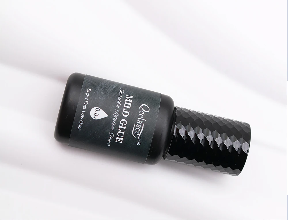 Qeelasee Wimpernkleber, 0,5 s, schnell trocknend, professioneller Wimpernverlängerungskleber, wasserfest, mild, langlebig, Make-up-Werkzeug, Wimpernkleber – Detail 19