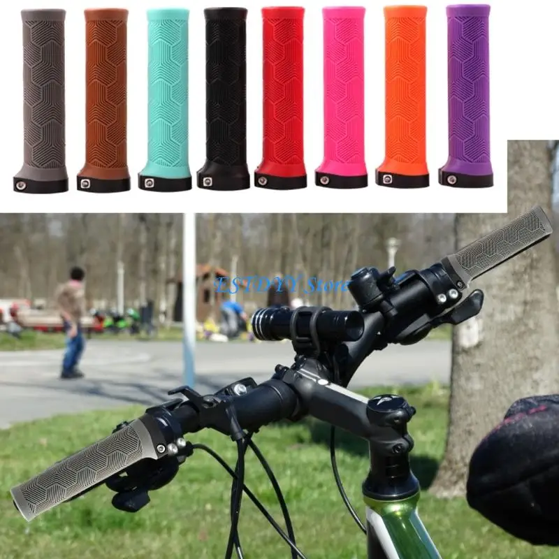 

G6DE 2pack Versatile Bicycles Handlebars Grip Fashion Comfortable Bicycles Hand Grip
