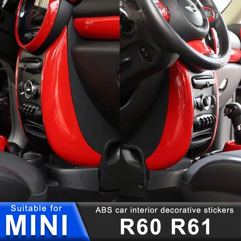 

Аксессуары для MINI R60 R61, автомобильная ручка, декоративные защитные наклейки по бокам, модификация интерьера