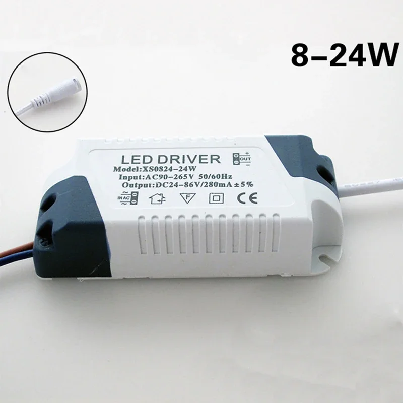 8-18w/8-24w LED-Treiber-Netzteil 90-265V Transformator konvertieren Licht lampen Beleuchtung Transformator wasserdichte elektrische Versorgung