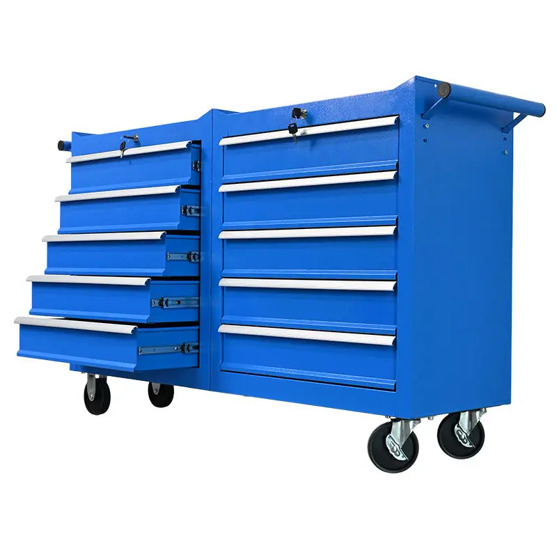 a for Factory  Heavy-Duty Metal Cabinet High Quality Garage Workbench Tool Cabinet 300kg Load Capacity Powder Coated