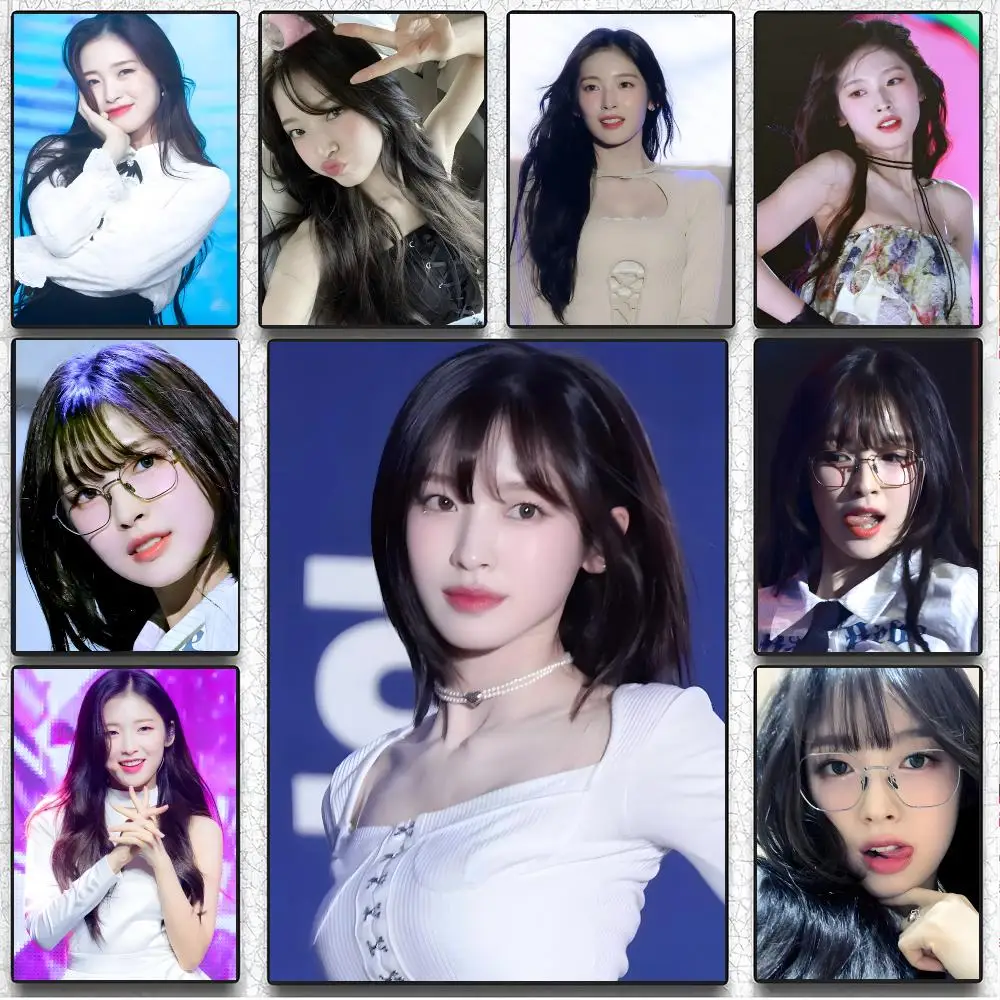 K-pop Idol Choi Ye-won ARin Poster Artistic Peel-Off Wall Decor, Indoor Outdoor Home Ornament for Collectors