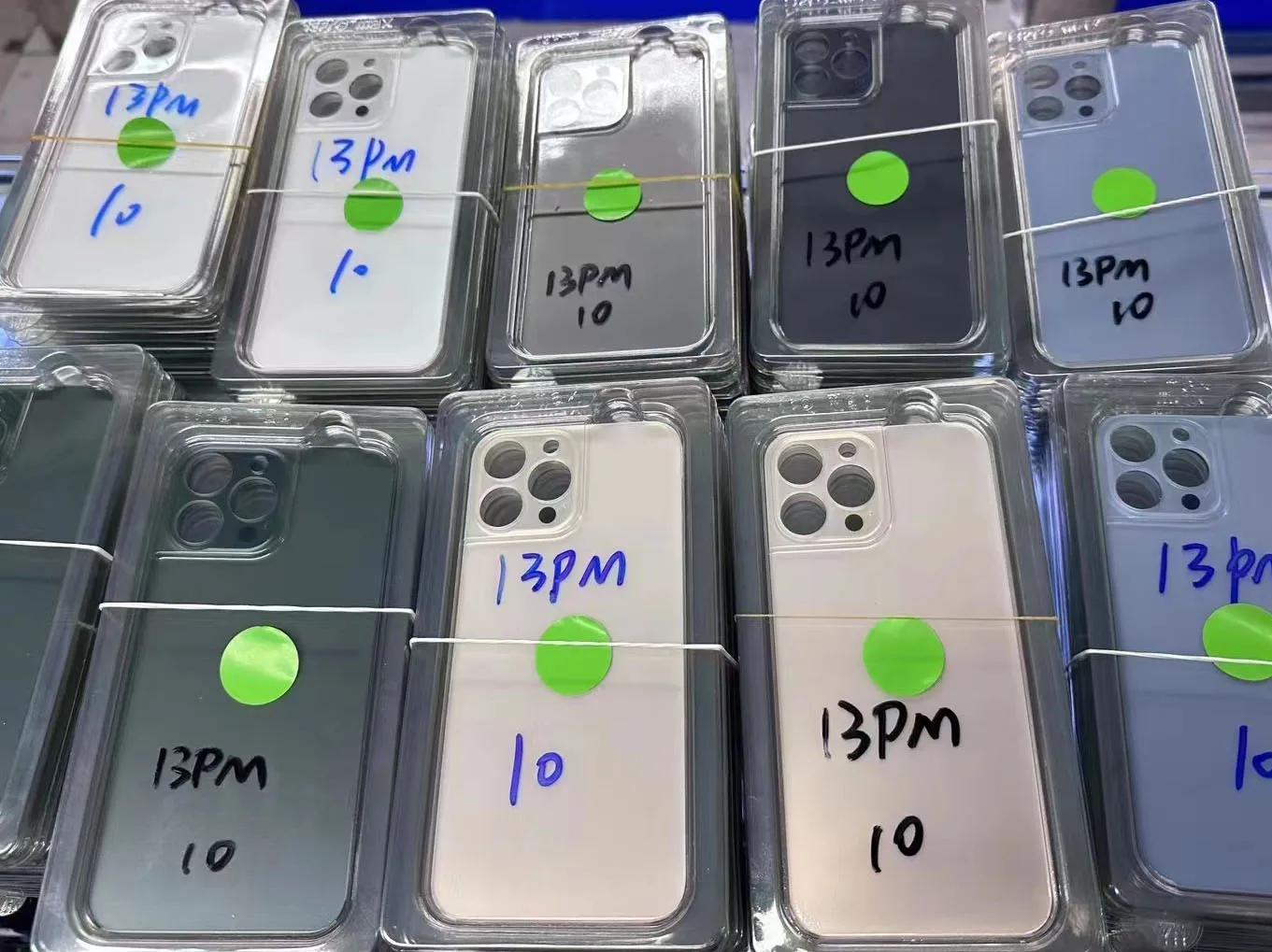 1Pcs (Big Large Camera Hole) Back Glass For iPhone 8 X Plus XS XR Max SE 11 12 Mini Pro 13 15max Battery Cover Rear Door Housing image 2