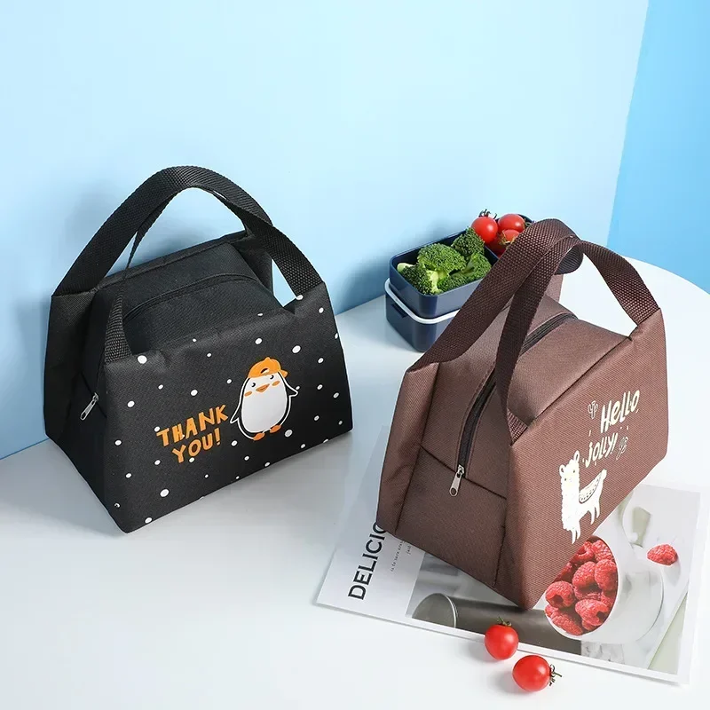 Insulated Lunch Bag for Women Kids Cooler Thermal Bag Portable Lunch Box Ice Pack Food Picnic Bags Lunch Bags for Work Lonchera