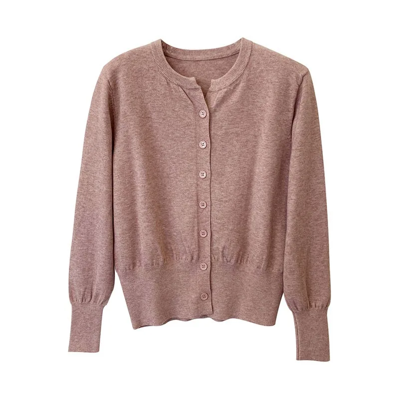 Premium Malade Style Soft Knit Cardigan Korean Loose Fit Sweater Top Women Casual Cover Up