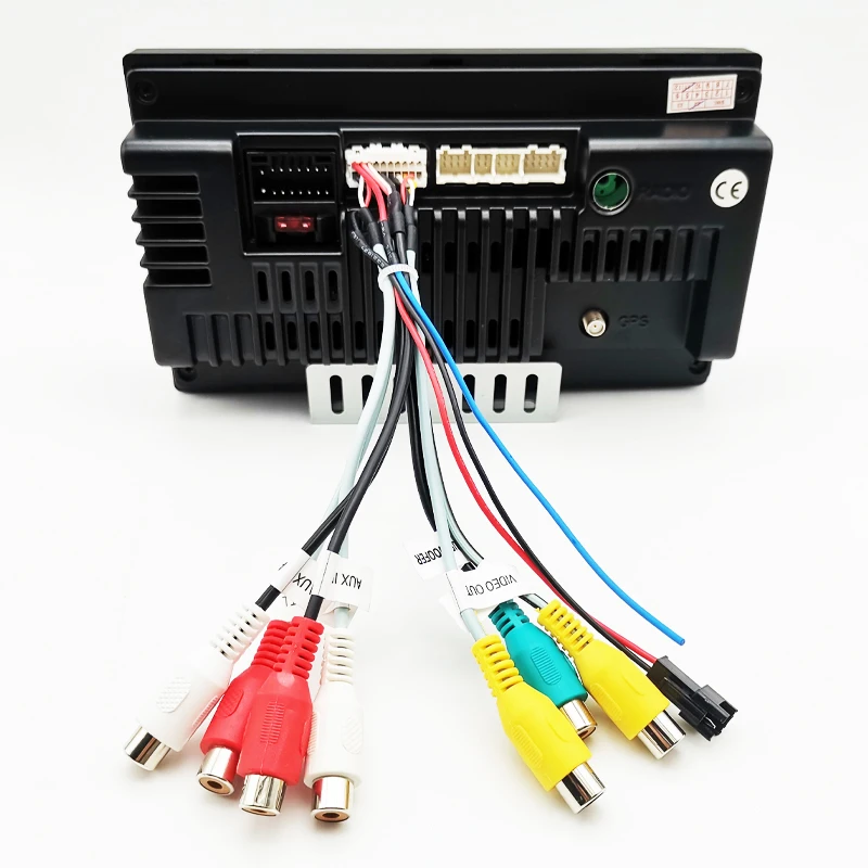 Iso Harness Adapter Kan Bus Decoder 16 Pin Plug Connector Rca Audio Auto Android Head Unit Bedrading Kabel Voor Audi a3 8P A4 B7  34