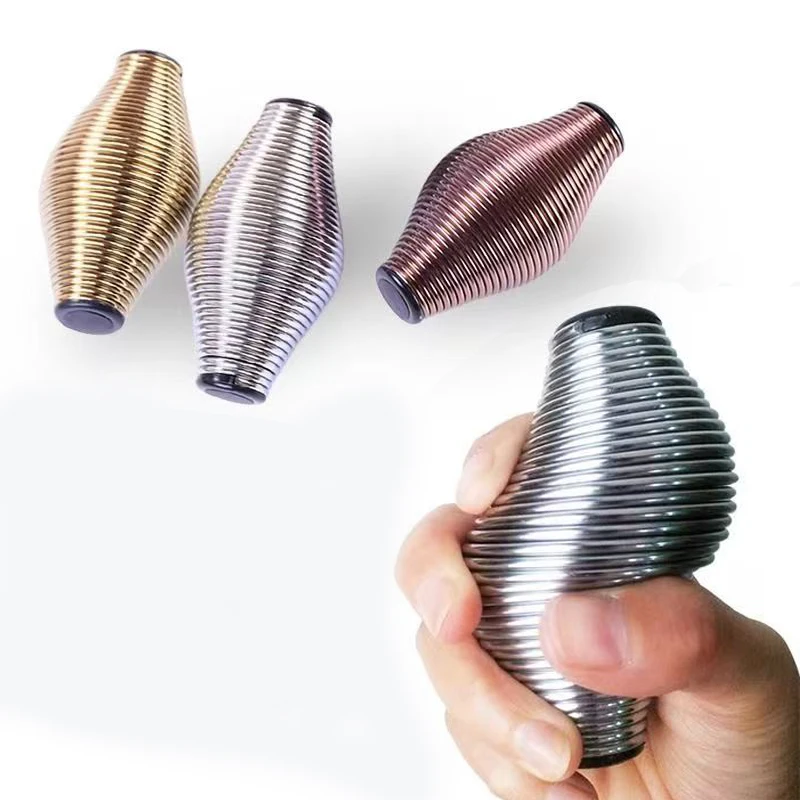 المعادن الربيع قبضة الكرة اليد المقوي للبالغين المراهقين ADHD القلق تململ الإجهاد الإغاثة اللعب الصالة الرياضية مكتب السفر أفضل الهدايا