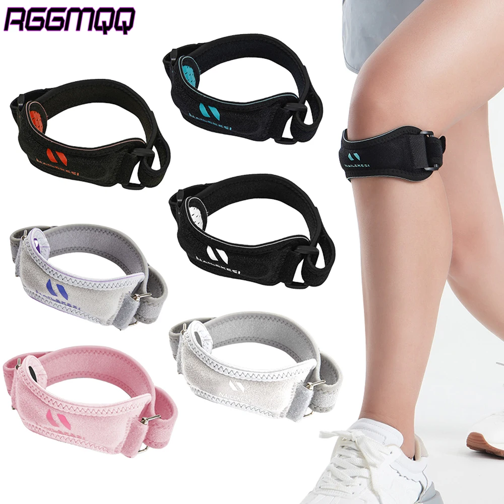 1PCS Patella Tendon Knee Strap, Knee Support Brace for Hiking, Basketball, Running, Jumper's Knee, Tennis, Tendonitis, Volleybal
