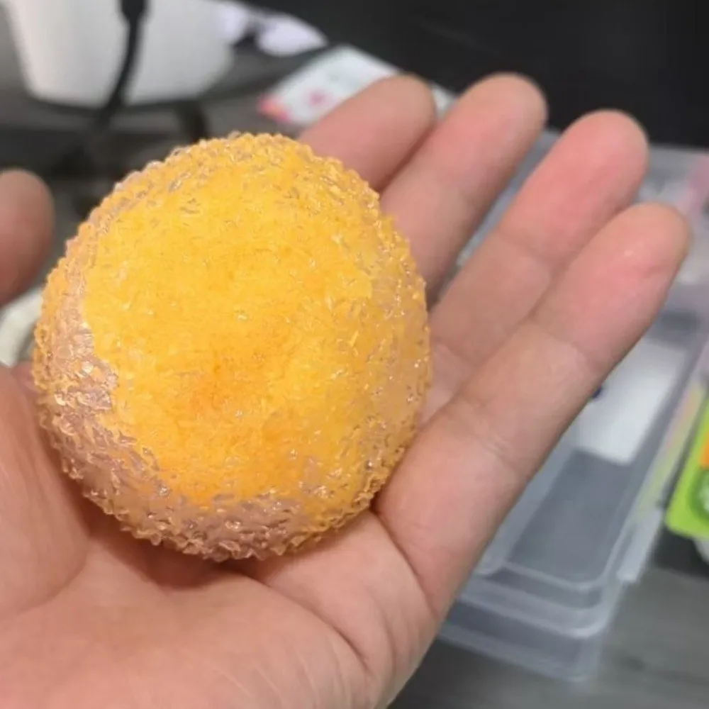 Bayberry Crispy Skin Ball Slow Rising Crushed Ice Cracking Squishy Slow-rebound Shapeable Sensory Fidget Ball Reduce Anxiety