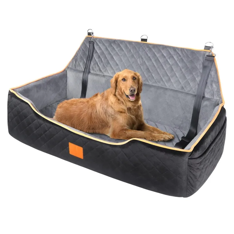 

Dog car seat Comfortable travel seat for large/medium dogs, fully removable and washable, with thick pads