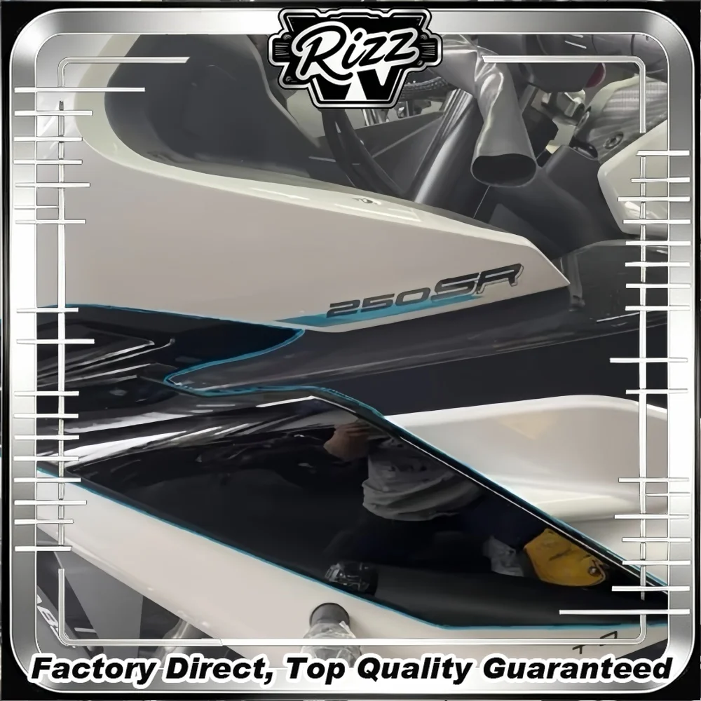 FOR 2023 CF250SR Custom-Molded Winglets OEM Mounting Positions Direct Install Using Original Fairing for Dedicated Vehicle
