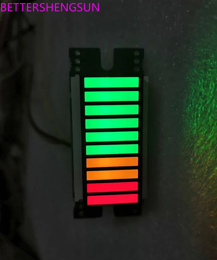 Battery level display panel Battery module 10-segment LED active module measures battery car power