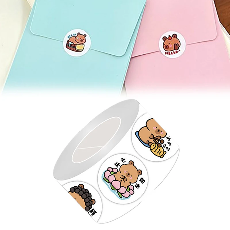 300 Stickers Cartoon Capybara Graffiti Sticker For Water Bottle Laptop Luggages Laptop Decals Decoration Kid Reward Gift Toy
